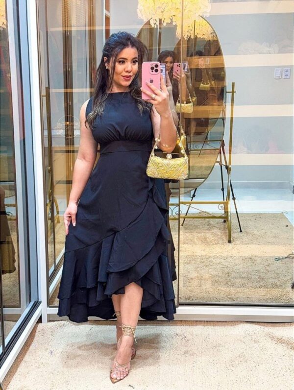 Vestido Bolero Negro