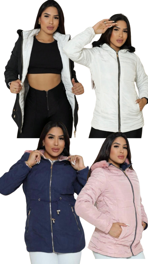 Campera Natalia Reversible